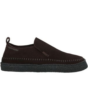 Yogi Footwear Dark Loafers Leather - Black