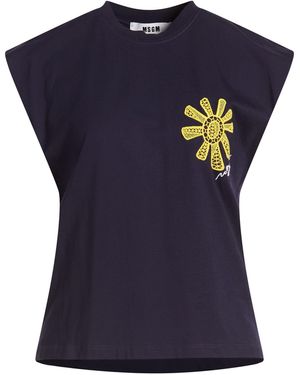 MSGM T-Shirts - Blue