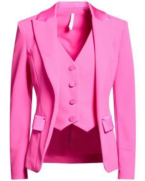 Imperial Blazer Polyester, Elastane - Pink