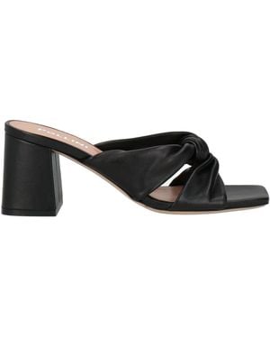 Pollini Sandals Leather - Black