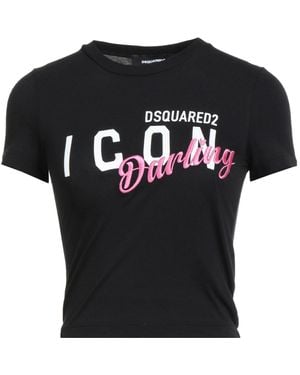 DSquared² T-Shirts - Schwarz