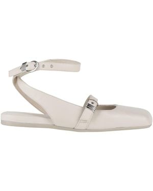 Vic Matié Ballet Flats - White