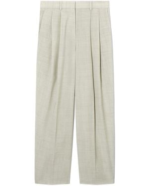 COS Relaxed Tailored Wool Wide-leg Pants - White