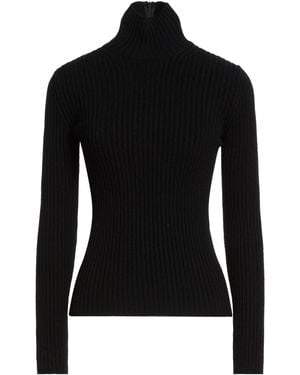 Max Mara Turtleneck Wool, Cashmere, Polyamide, Elastane - Black
