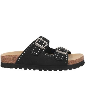 Gaelle Paris Sandals - Black