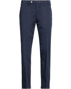 Michael Coal Midnight Trousers Cotton, Elastane - Blue