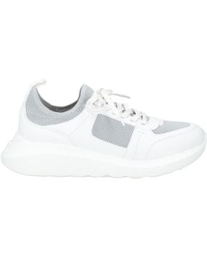 Testoni Sneakers Textile Fibers - White