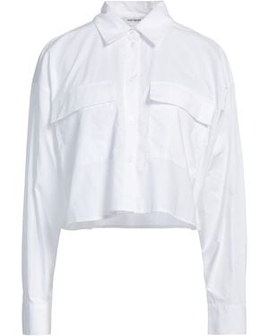 Oval Square Camisa - Blanco