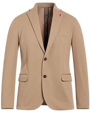 MULISH Taupe Blazer Polyester, Elastane - Natural