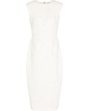 Rachel Gilbert Midi-Kleid - Weiß