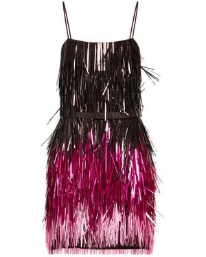 Circus Hotel Mini Dress - Purple