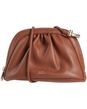 A.P.C. Cross-Body Bag - Brown