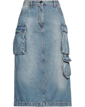 Ballantyne Denim Skirt Cotton - Blue