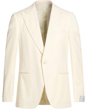 Caruso Ivory Blazer Wool - Natural
