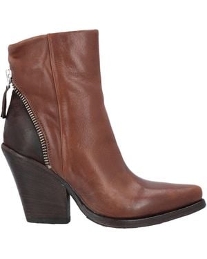Moma Ankle Boots - Brown