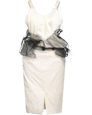 Maison Margiela Midi Dress - Natural