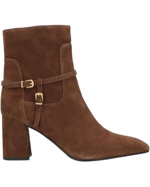 Lella Baldi Ankle Boots Leather - Brown