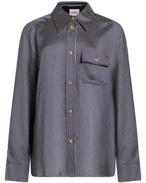 KHAITE Shirt Viscose, Silk - Gray