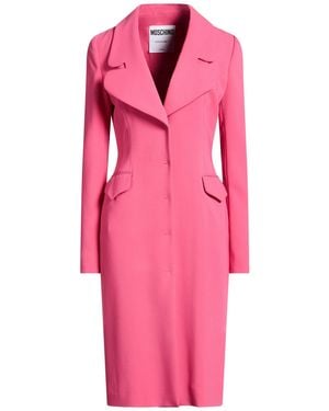 Moschino Overcoats & Trench Coats - Pink