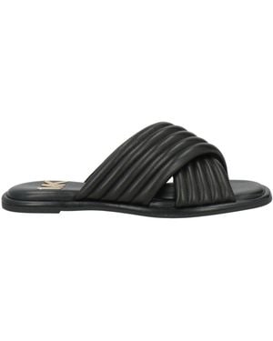 MICHAEL Michael Kors Sandals Leather - Black