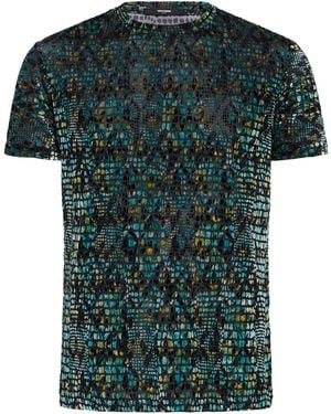 Takeshy Kurosawa T-Shirt Polyester, Polyamide, Elastane - Green