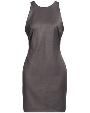Carla G Mini Dress Polyester, Viscose, Elastane - Grey