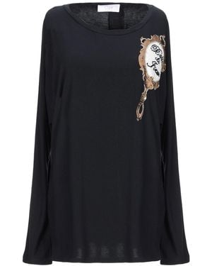 Clips More T-Shirt Viscose, Elastane - Black