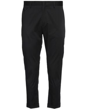 Low Brand Pants Cotton, Elastane - Black