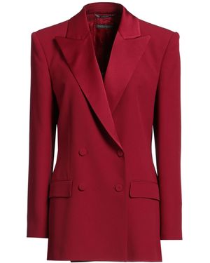 Alberta Ferretti Blazer Acetate, Viscose - Red
