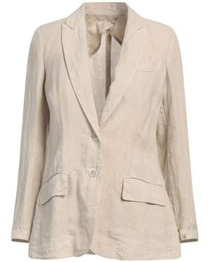 120% Lino Blazer Linen - Natural