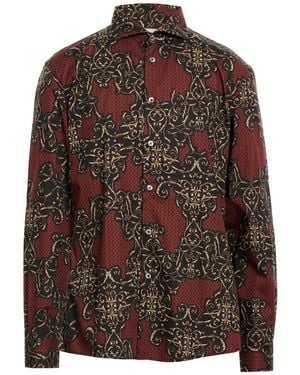 Daniele Alessandrini Shirt Cotton - Brown