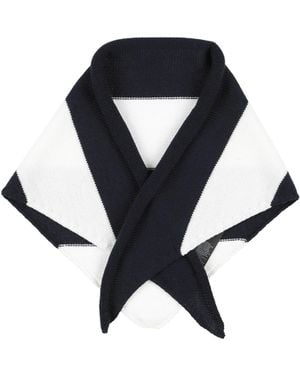 Paul & Shark Midnight Scarf Virgin Wool - Black