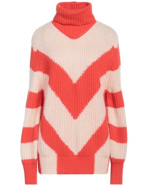 19.70 Nineteen Seventy Rollkragenpullover - Rot