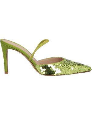 Roberto Festa Mules & Clogs Textile Fibres - Green