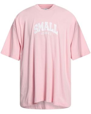 Vetements Camiseta - Rosa