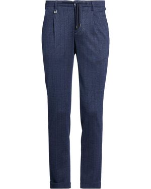 Barbati Trousers Viscose, Polyester, Elastane - Blue