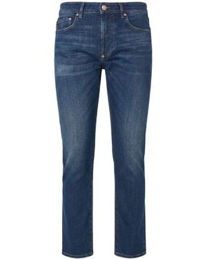 Blauer Jeans Paper, Lyocell, Elastane - Blue