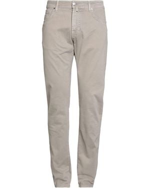 Jacob Cohen Trousers Cotton, Elastane, Polyester - Grey