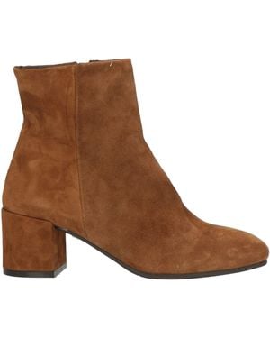 Carmens Botines De Caña Alta - Marrón
