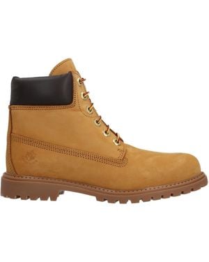 Lumberjack Camel Ankle Boots Leather - Brown