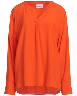 Herzensangelegenheit Top Silk, Elastane - Orange