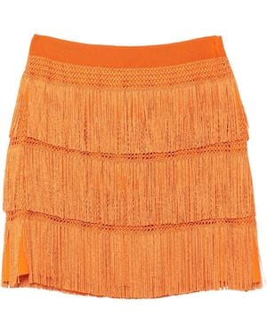 Alberta Ferretti Minigonna - Arancione
