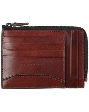 The Bridge Cardholder Leather - Red