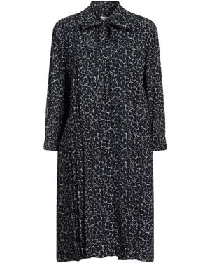 Maison Kitsuné Midi Dress Viscose - Black