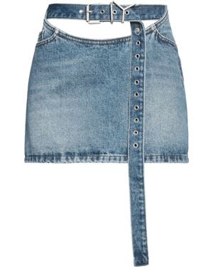 Y. Project Jeansrock - Blau