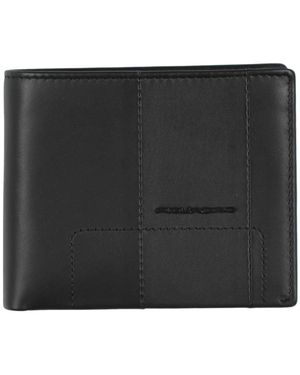 Piquadro Wallet Cow Leather - Black