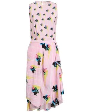 Iceberg Midi Dress Silk - Pink