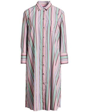 Robert Friedman Midi Dress Cotton - White