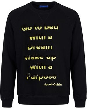 Jacob Cohen Sweatshirt Cotton, Elastane, Polyamide - Blue