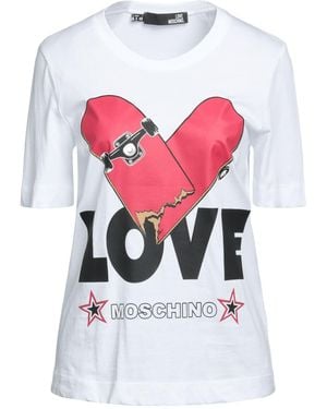 Love Moschino T-shirt - Bianco